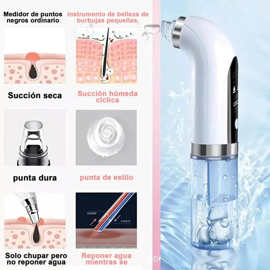 YANG Aqua - Extractor puntos negros de succión con agua