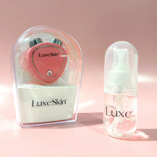 LuxeSkin® - Masajeador de microcorriente facial