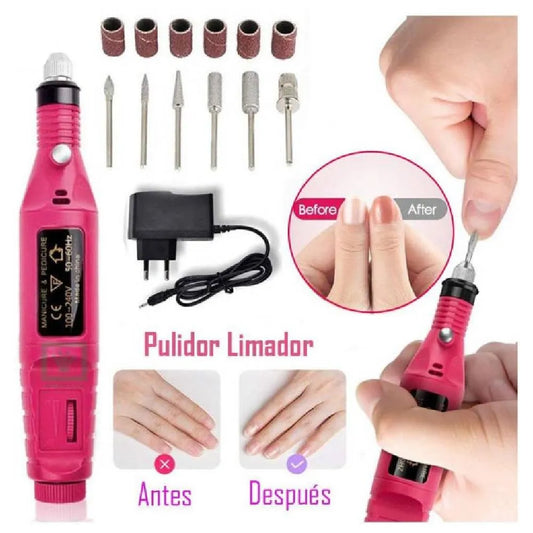 YANG NailPro Drill™ – Pulidor y Taladro Eléctrico para Uñas Profesional 3 en 1